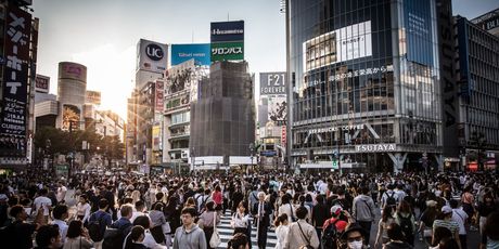 Najprometniji pješački prijelaz na svijetu - Shibuya, Tokio - 11