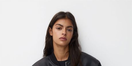 Kožna bomber jakna iz dućana Pull & Bear