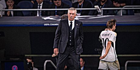 Carlo Ancelotti i Luka Modrić
