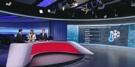 Darijo Brzoja, meteorolog Dnevnika Nove TV i voditelji Dnevnika Nove TV - 2