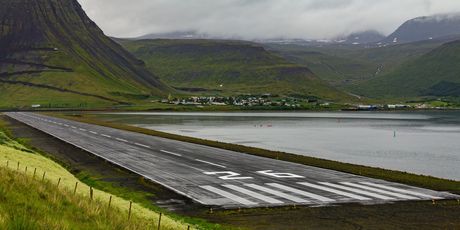 Aerodrom Isafjordur na Islandu - 2