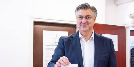 Andrej Plenković na biralištu - 3