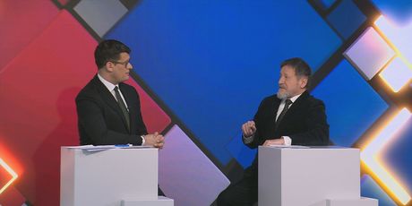 Tihomir Cipek i Hrvoje Krešić, reporter Dnevnika Nove TV