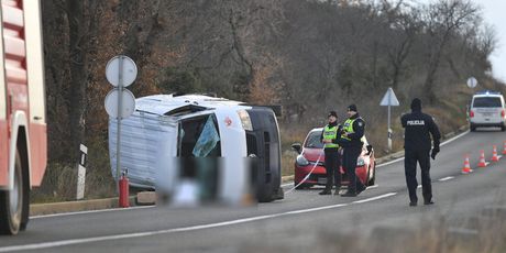 Prometna nesreća na Jadranskoj magistrali - 1