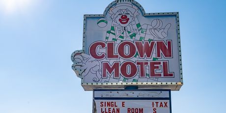 Clown motel u gradu Tonopah u Nevadi, SAD - 1
