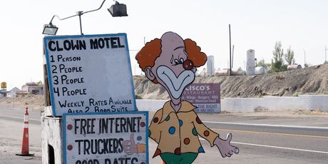 Clown motel u gradu Tonopah u Nevadi, SAD - 2