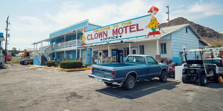 Clown motel u gradu Tonopah u Nevadi, SAD - 3