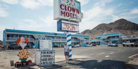 Clown motel je hit među turistima i loncima na duhove