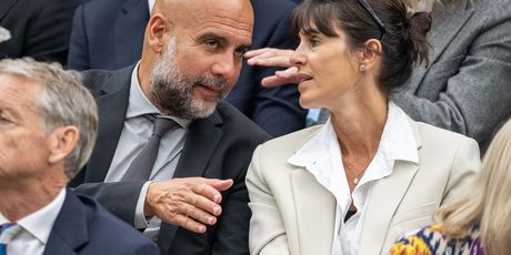 Pep Guardiola i Cristina Serre