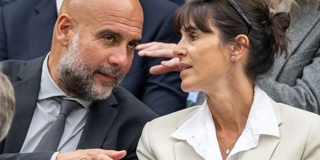 Pep Guardiola i Cristina Serre