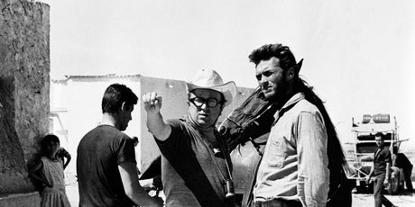Sergio Leone i Clint Eastwood