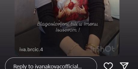 Ivana Kovač na Instagramu