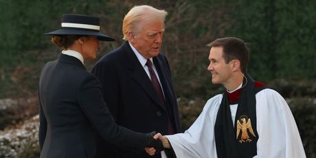 Melania i Donald Trump na misi prije inauguracije - 6