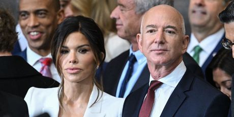 Jeff Bezos i Lauren Sanchez