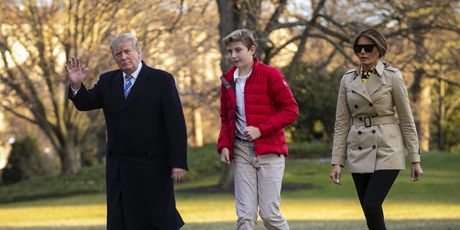 Barron Trump s roditeljima - 4