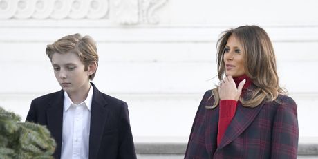 Barron Trump s roditeljima - 10