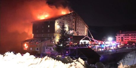 Požar u hotelu na skijalištu u Turskoj