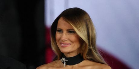 Melania Trump na inauguraciji