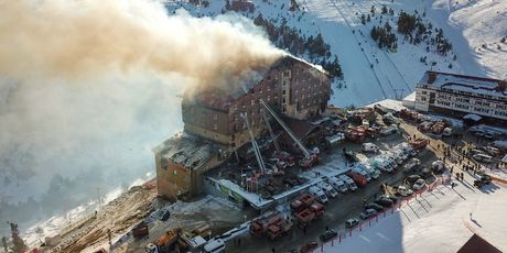 Požar u hotelu na skijalištu u Turskoj