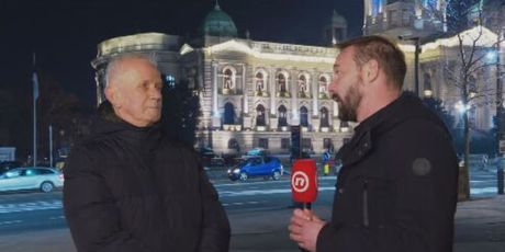 Slobodan Stupar, politički analitičar i Tin Kovačić, reporter Dnevnika Nove TV