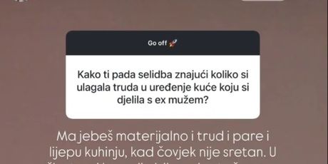 Meri Goldašić na Instagramu - 2