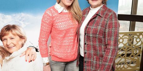 Janica Kostelić s mamom