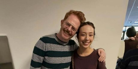 Jesse Tyler Ferguson i Aubrey Anderson-Emmons