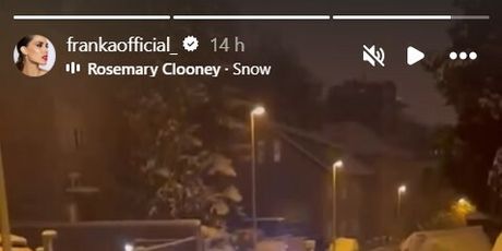 Franka Batelić na Instagramu