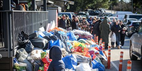 Prikupljanje pomoći za pse u Šibeniku
