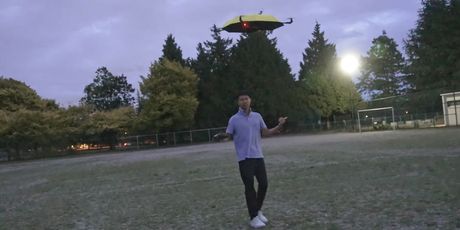 Lebdeći kišobran inovatora Johna Tsea s kanala I Build Stuff - 4