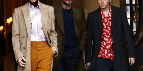 Brooklyn Beckham s roditeljima - 2