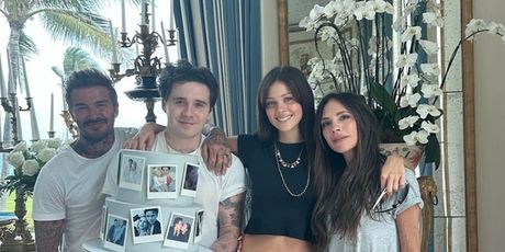 David, Brooklyn, Victoria Beckham i Nicola Peltz - 1