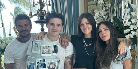 David, Brooklyn, Victoria Beckham i Nicola Peltz - 2