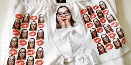 Bokserice s vašim licem