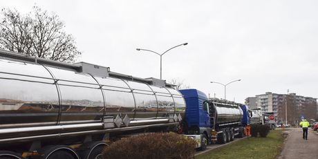 Granični prijelaz Bosanski Brod, prosvjed vozača - 2