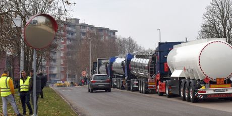Granični prijelaz Bosanski Brod, prosvjed vozača - 3