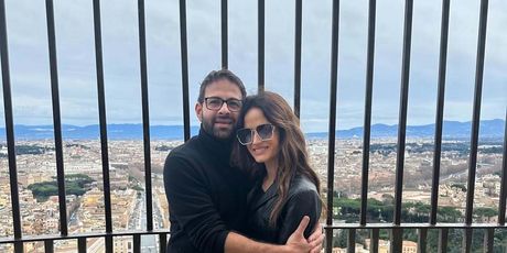 Maja Cvjetković s partnerom