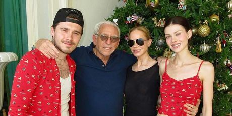 Brooklyn i Nicola Peltz Beckham s njenim roditeljima