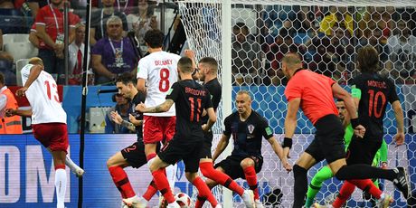 Gol Danske protiv Hrvatske (Foto: AFP)