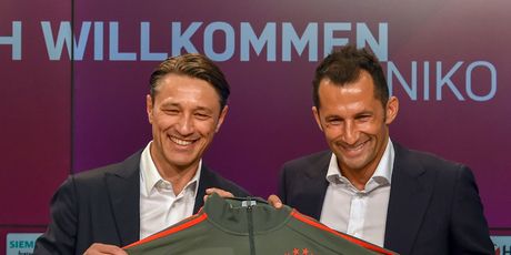 Niko Kovač i Hasan Salihamidžić (Foto: AFP)