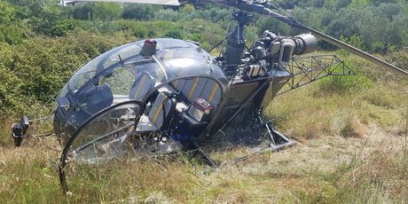 Helikopter prisilno sletio na Zlarin (Foto: Pavle Branica) - 7