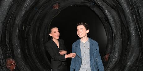 Noah Schnapp i Millie Bobby Brown (Foto: Getty Images)