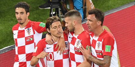 Slavlje Modrića i suigrača (Foto: AFP)