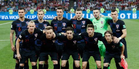 Hrvatska reprezentacija protiv Rusije (Foto: AFP)