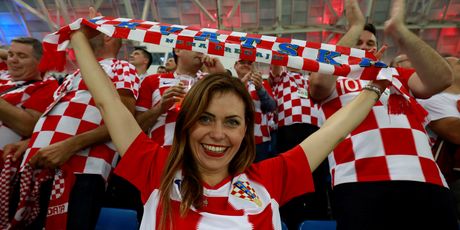 Navijači na utakmici Rusija - Hrvatska (Foto: AFP)