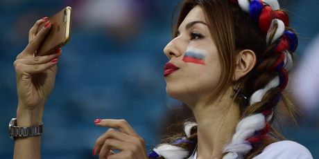 Navijači na utakmici Rusija - Hrvatska (Foto: AFP)