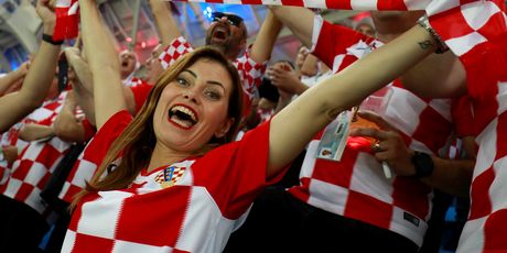 Navijači na utakmici Rusija - Hrvatska (Foto: AFP)