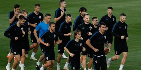 Trening hrvatskih nogometaša (Foto: AFP)
