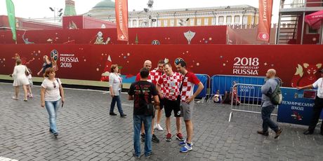 Hrvatski navijači u Moskvi (Foto: GOL.hr)