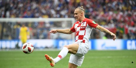 Domagoj Vida protiv Francuske (Foto: AFP)